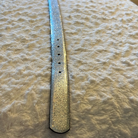 Silver Belt with Silver Hardware. NWOT - Picture 5 of 6